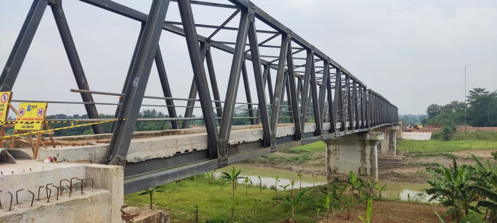 Pengaplikasian Jembatan Rangka Baja